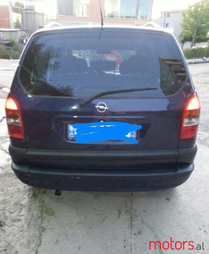 2001' Opel Zafira photo #2