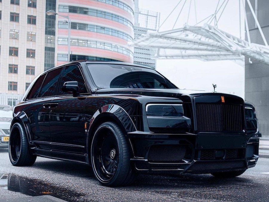 Cue the Ominous Music as Rolls-Royce Cullinan Puts the 'S' in Sinister Utility Vehicle