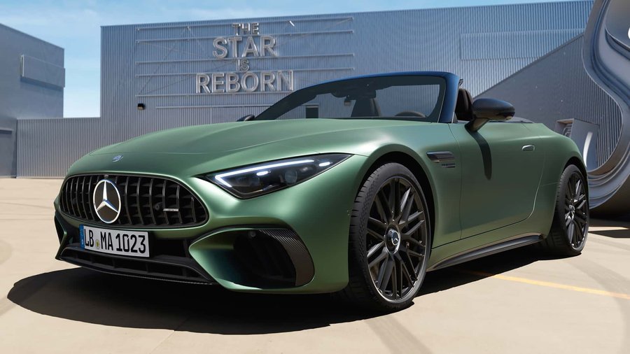 Mercedes-AMG SL plug-in hybrid arrives with more than 800bhp