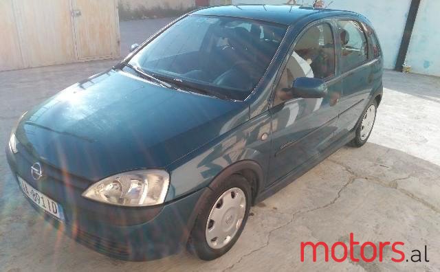 2001' Opel Corsa photo #1