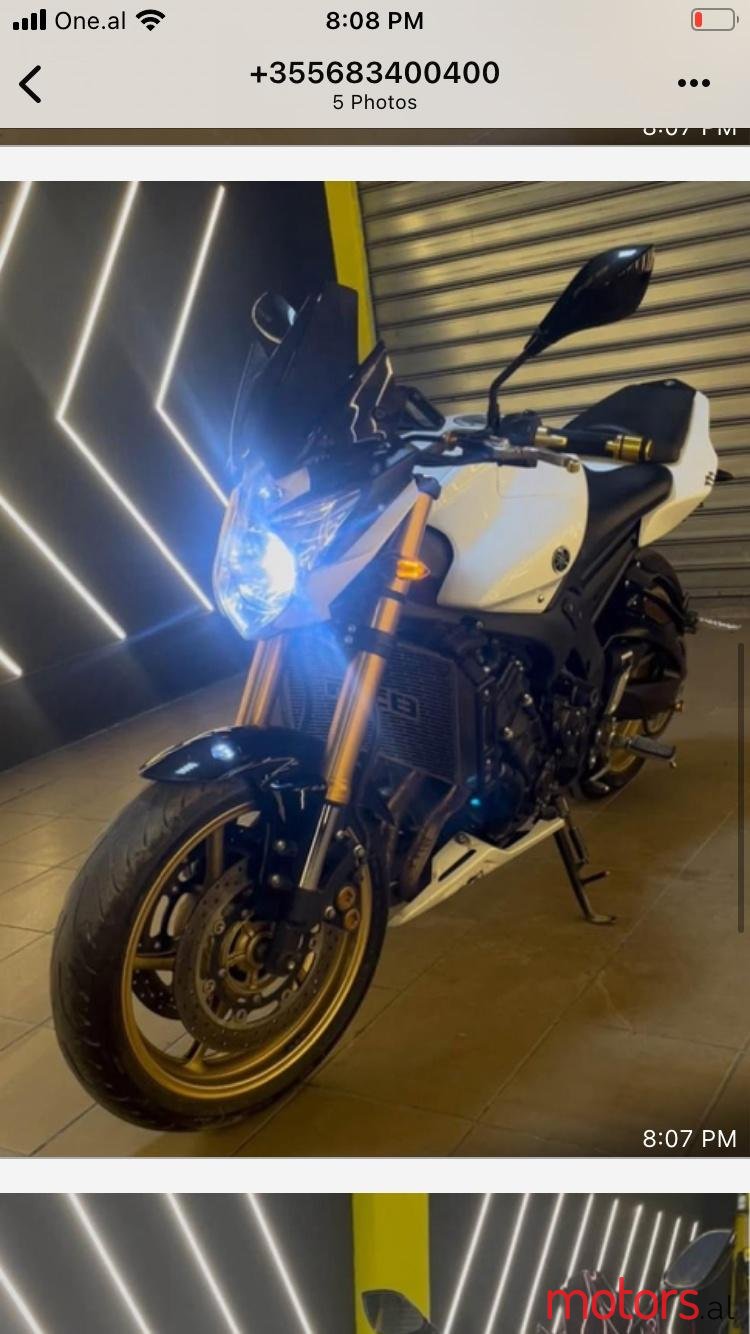 2011' Yamaha fz8 photo #1