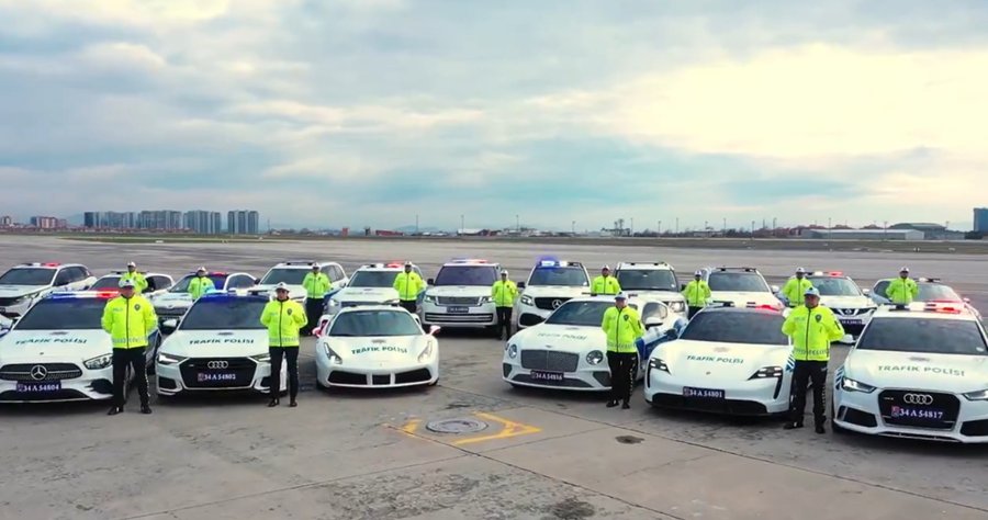Turkish Police Force Has An Insane $3.5-Million Fleet Of Seized Performance Cars