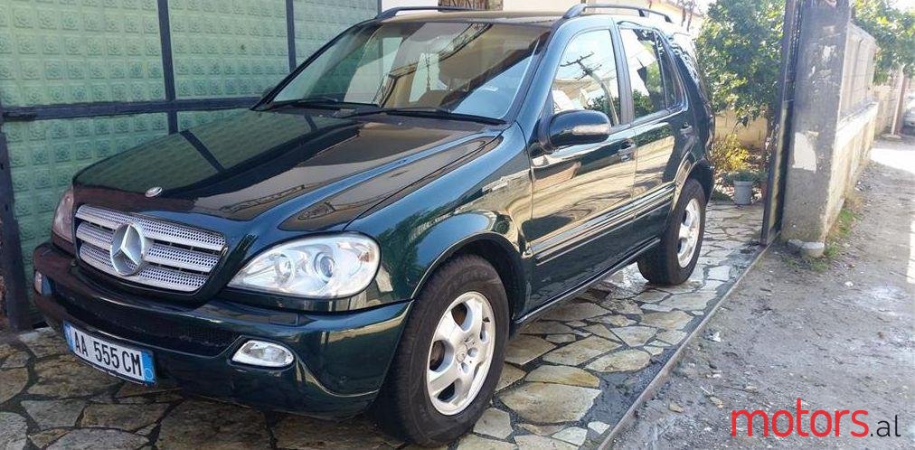 2003' Mercedes-Benz ML 270 photo #1