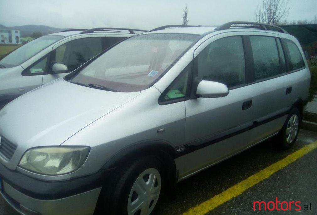 2000' Opel Zafira photo #2