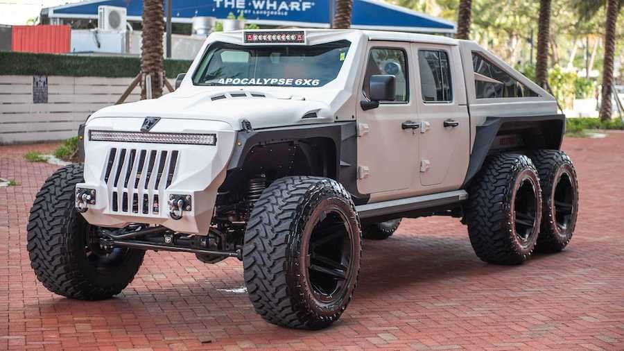 Jeep 6x6 From Apocalypse Manufacturing Gets Haunting New Face