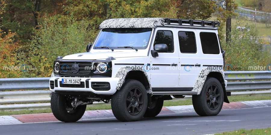 Mercedes G-Class 4x4 Squared Looks Surprisingly Stable On Nurburgring