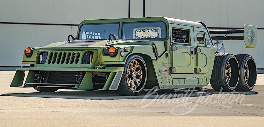 Formula 1-Styled Humvee Sold for as Much as 14 Average Americans Make in a Year