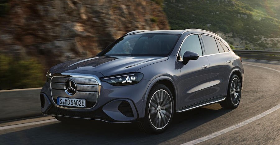 Electric Mercedes-Benz GLC on sale now from £60k
