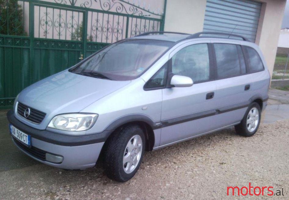 2001' Opel Zafira photo #1