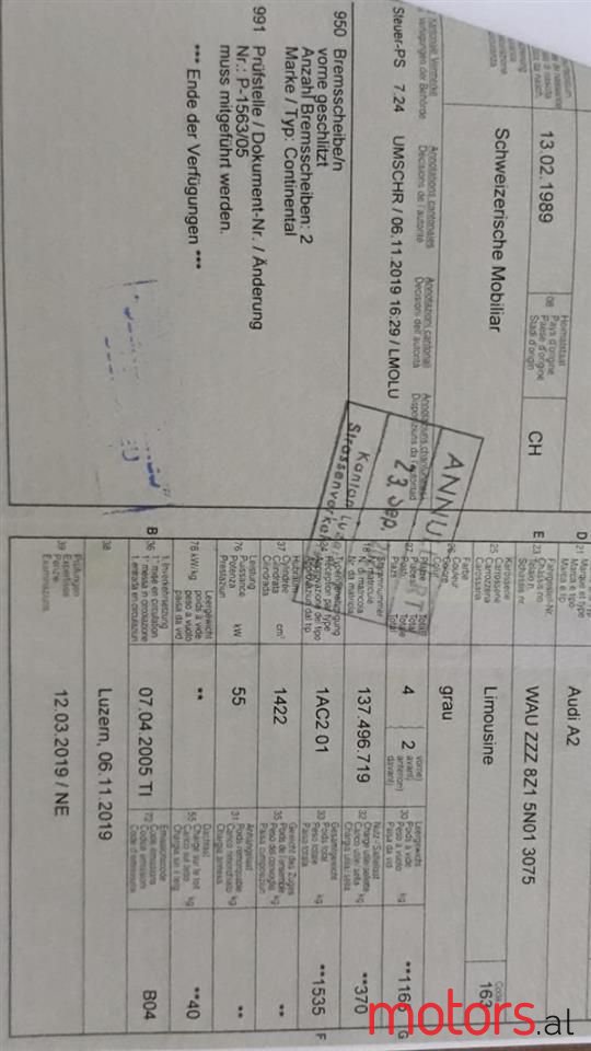 2005' Audi A2 photo #4