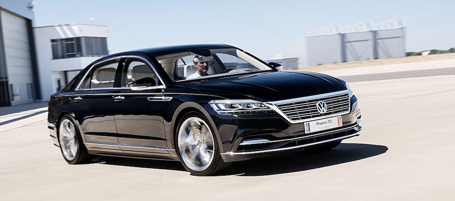 Mk2 Volkswagen Phaeton: never-launched luxury saloon revealed