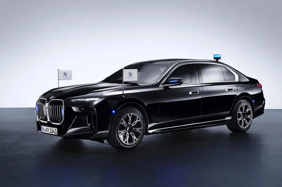 Armoured BMW i7 is luxury electric car for heads of state