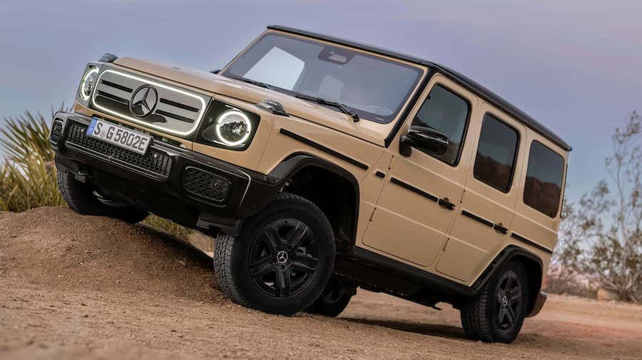Electric Mercedes G-Class revealed as quad-motor luxury 4x4