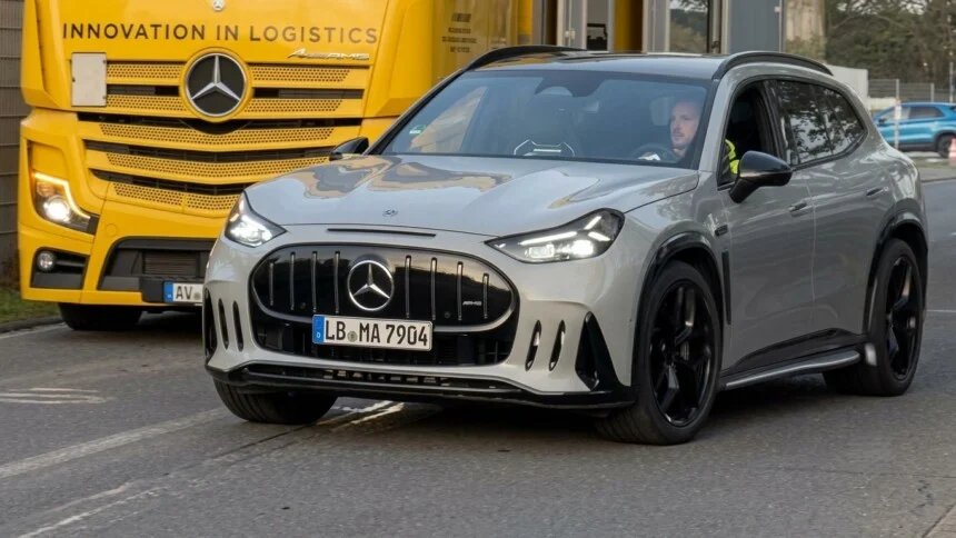 Mercedes-AMG’s New 1,153-HP SUV Spied on the Street With Controversial Rear End