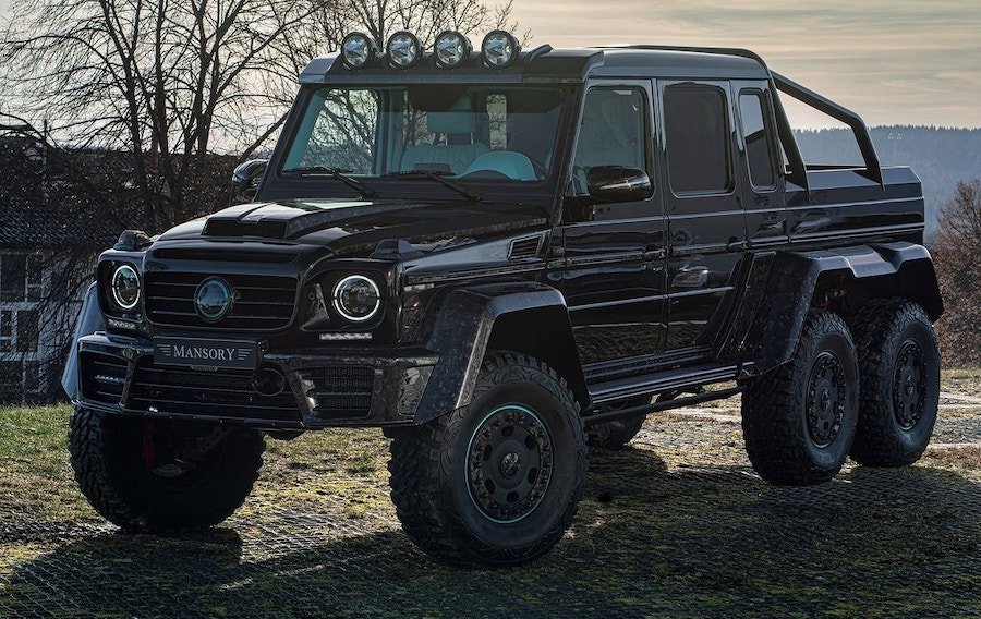 Mercedes-Benz G 63 AMG 6x6 Is Still Uber Cool, yet Not With a Mansory Touch