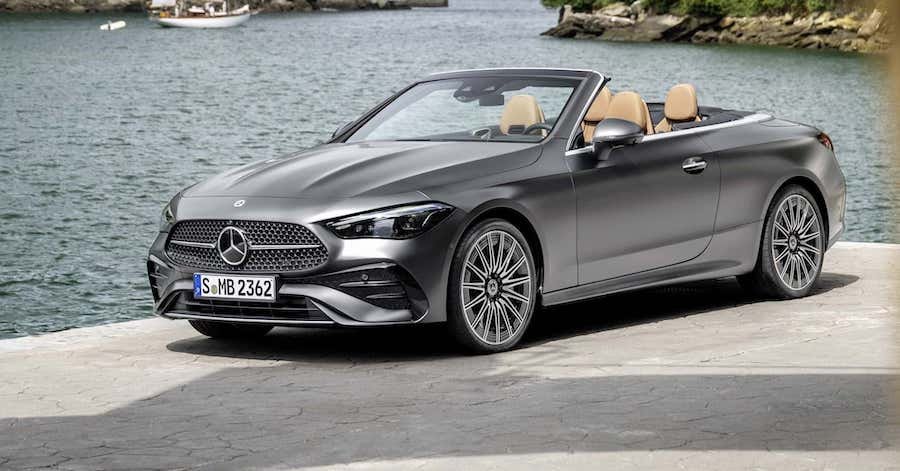 The Mercedes CLE Convertible Has Special Leather Seats That Stay Cool In The Summer