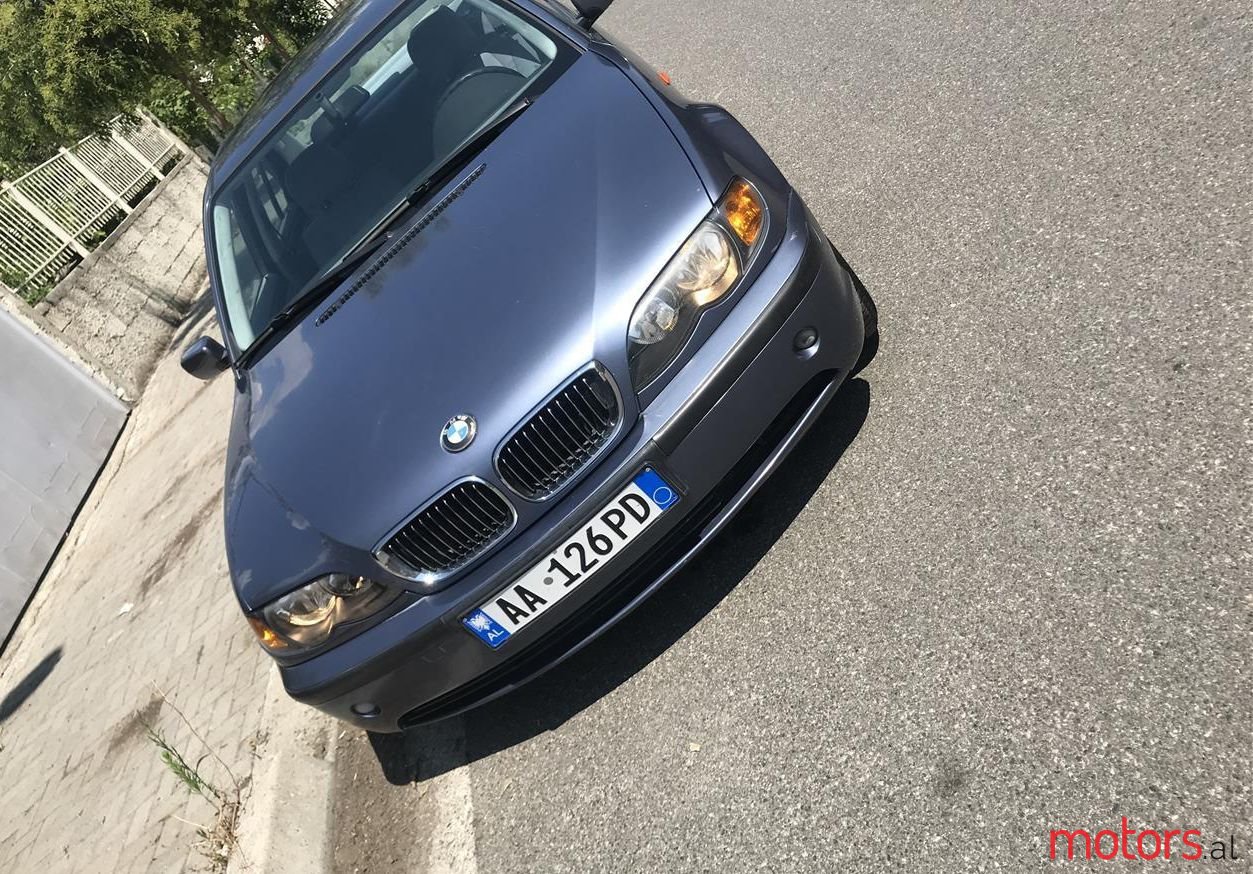 2002' BMW 316 photo #1