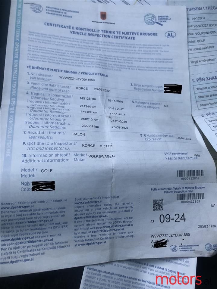 1999' Volkswagen Golf photo #6