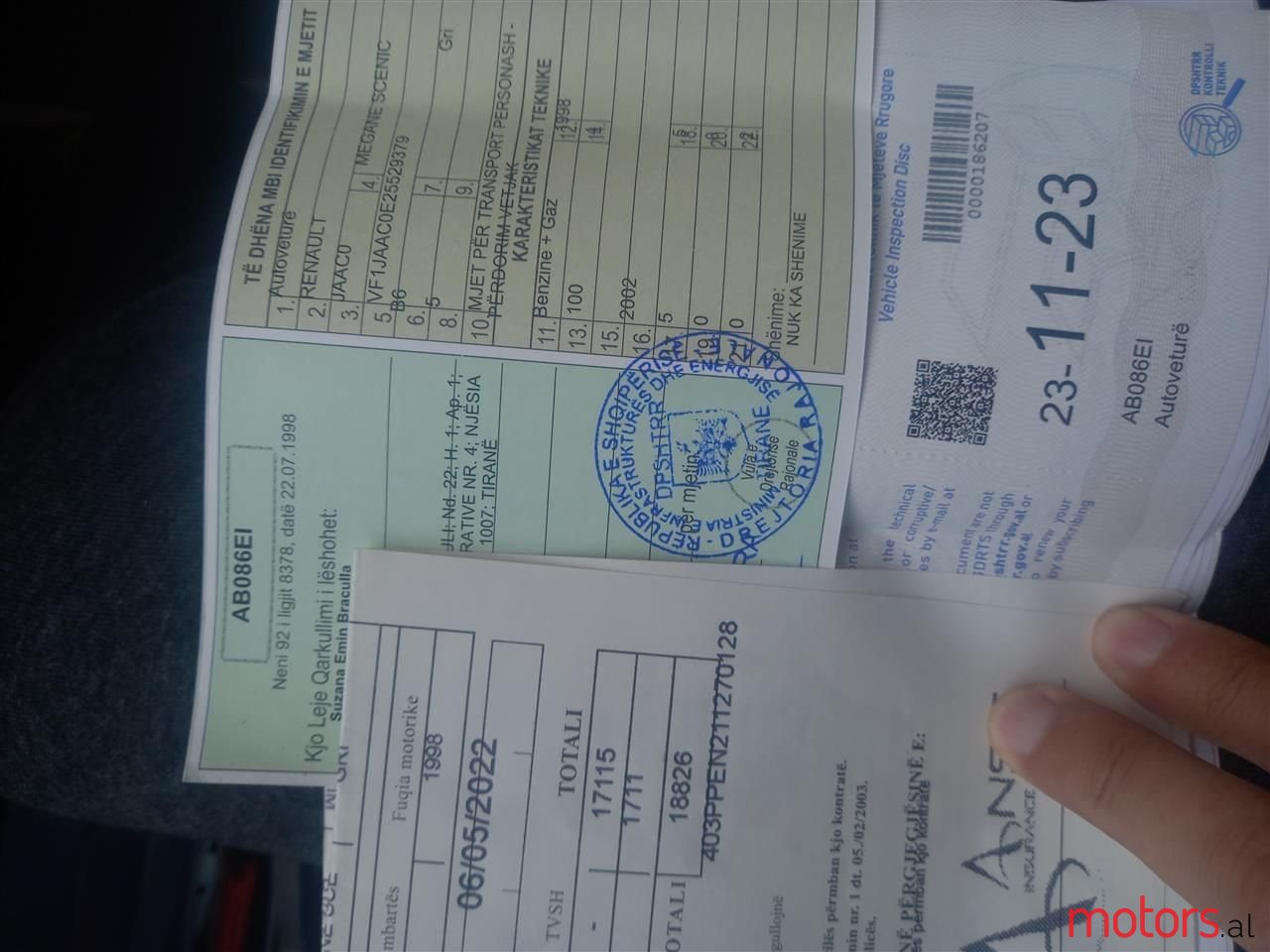 2002' Renault Scenic photo #4