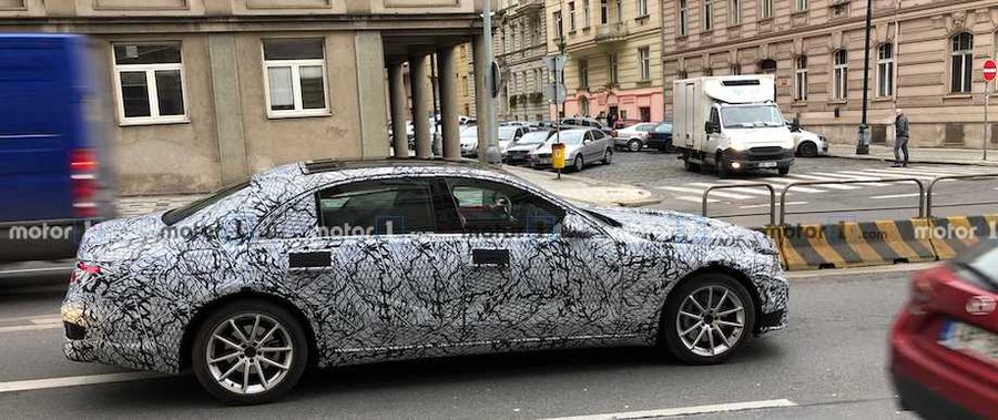 All-New Mercedes S-Class Spotted In Prague