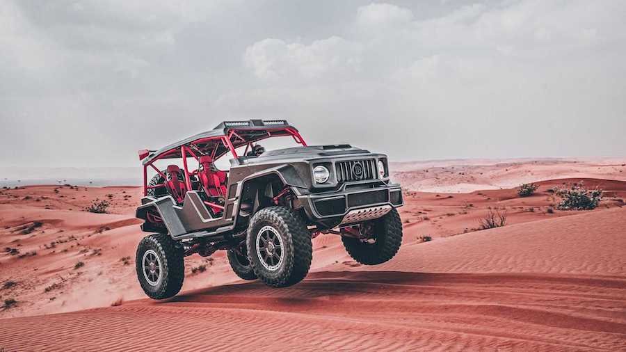Brabus 900 Crawler Is A Ludicrous AMG G63 Buggy With 888 Horsepower