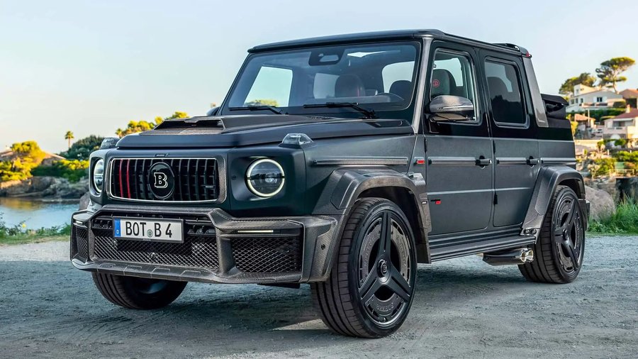 Brabus Rips The Roof Off The G 63, Creates 888 HP Cabrio