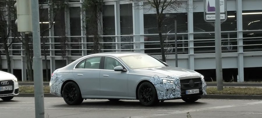 Next-Gen Mercedes-Benz E-Class Caught On The Move In Broad Daylight
