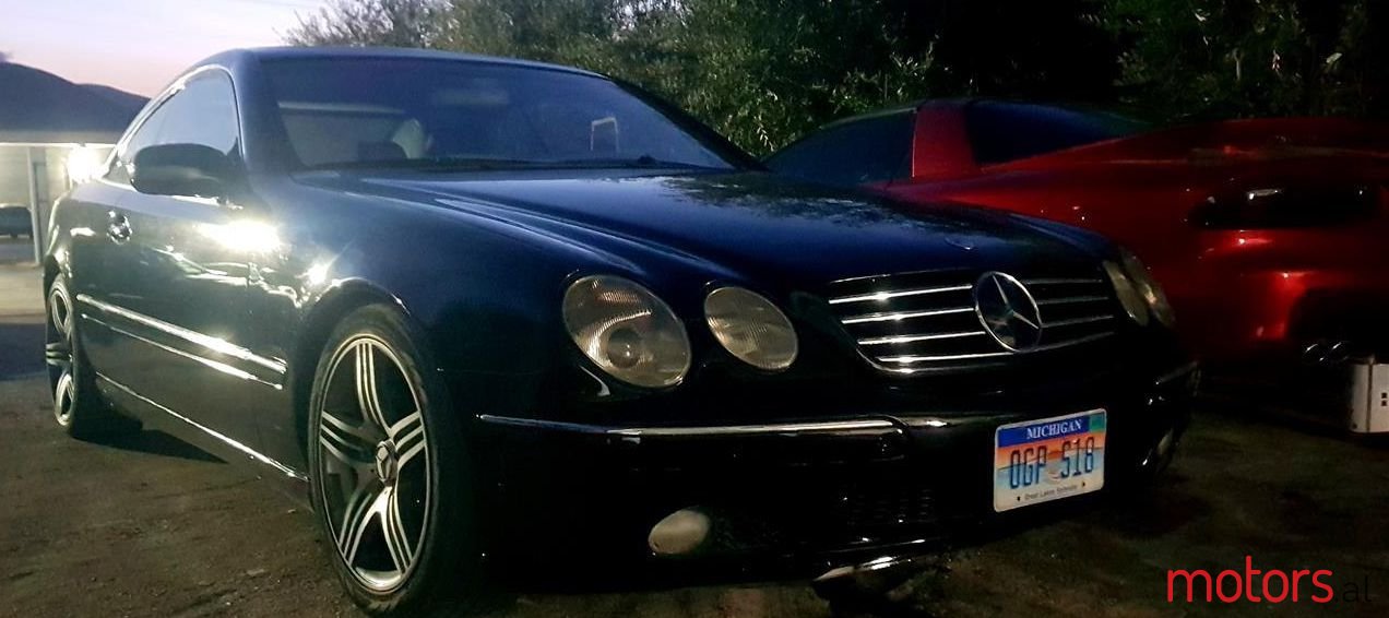 2000' Mercedes-Benz CL 500 photo #1