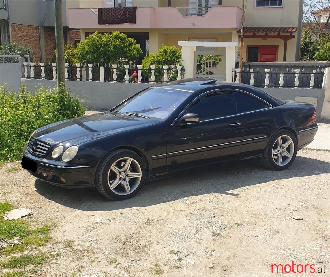 2002' Mercedes-Benz CL 500 photo #6