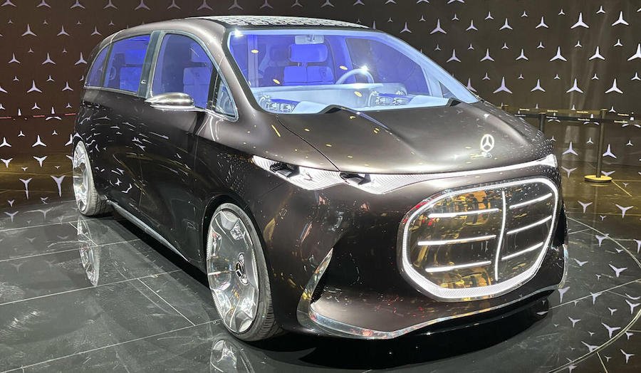 Wild Mercedes V-Class concept turns MPV into space-age limo