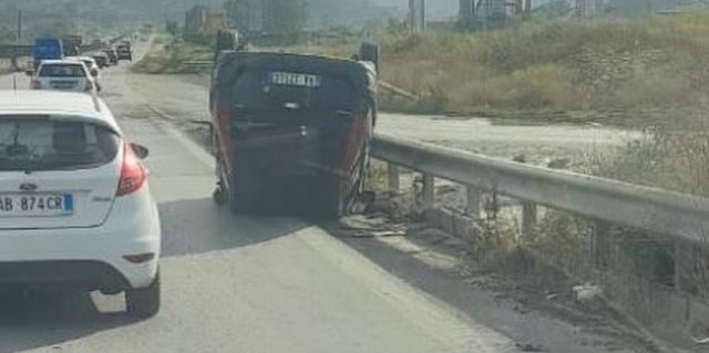 Aksident në autostradën Durrës-Tiranë, 22.05.2025