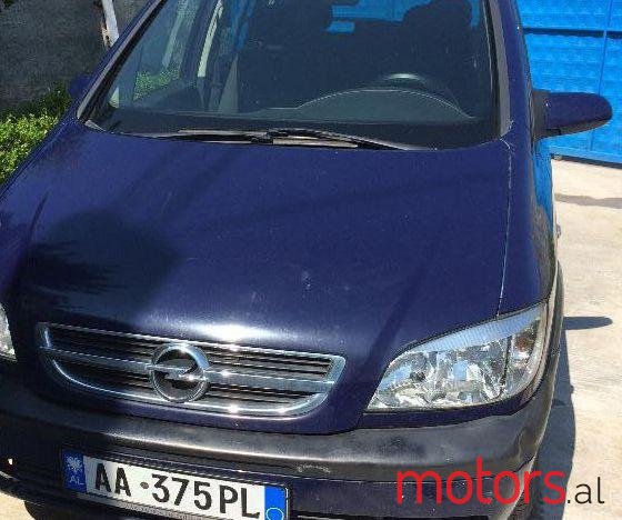 2004' Opel Zafira photo #2