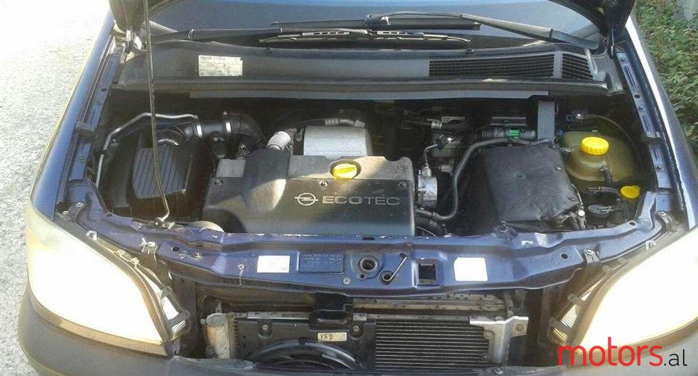2000' Opel Zafira photo #4