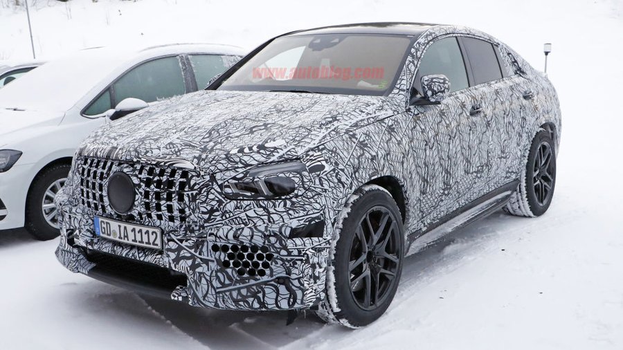 2021 Mercedes-AMG GLE 63 Coupe looks mean in new spy photos