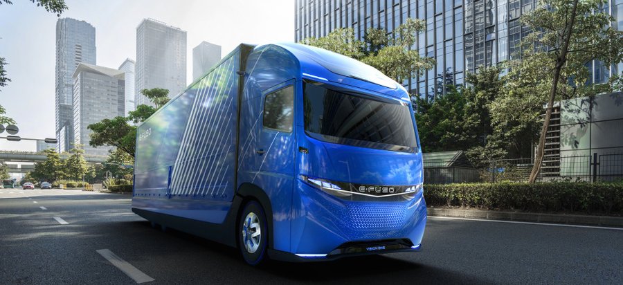 E-Fuso concept kicks off Daimler’s electric plans for all trucks, buses