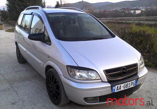 2004' Opel Zafira photo #2