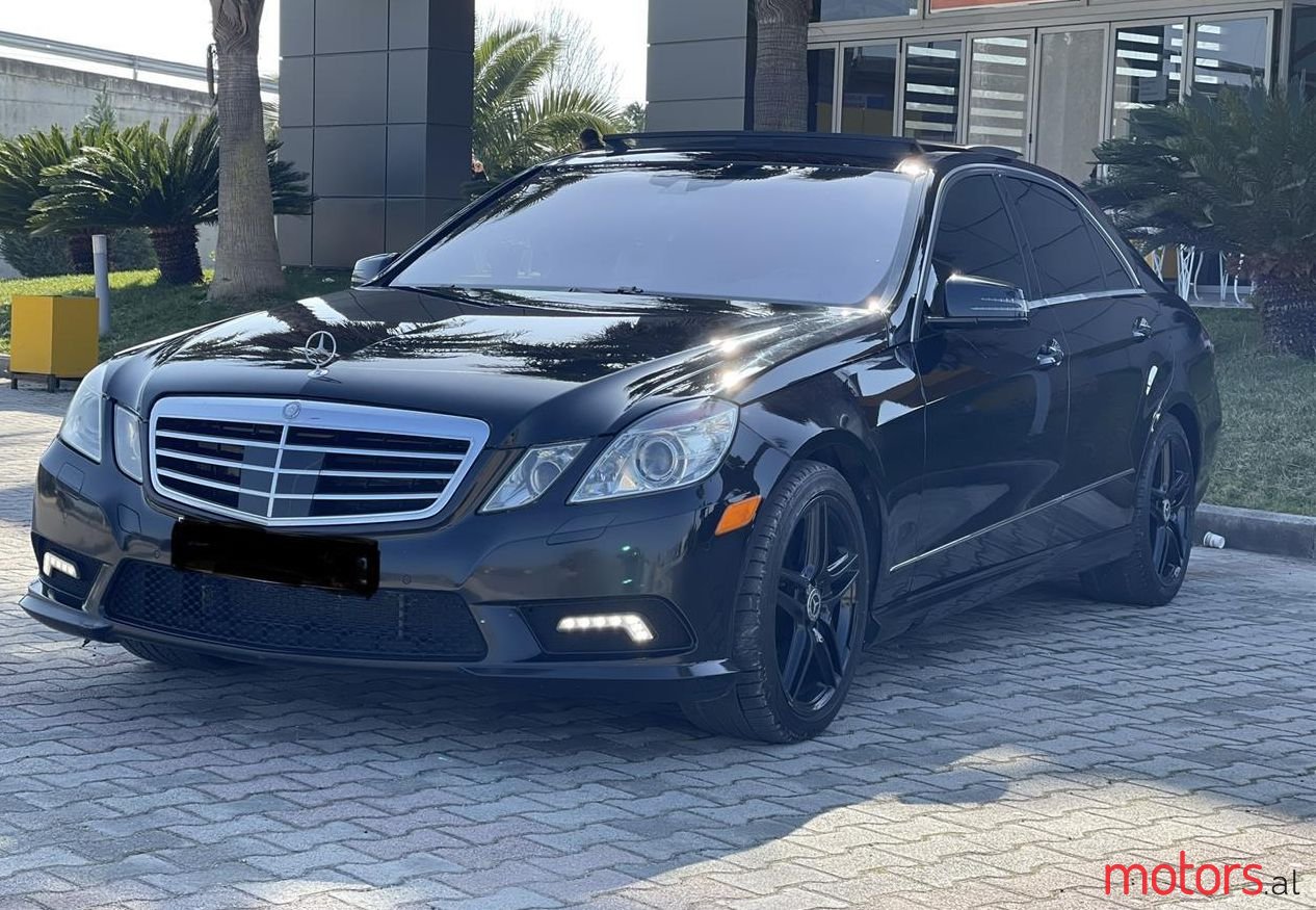2010' Mercedes-Benz E 500 photo #1
