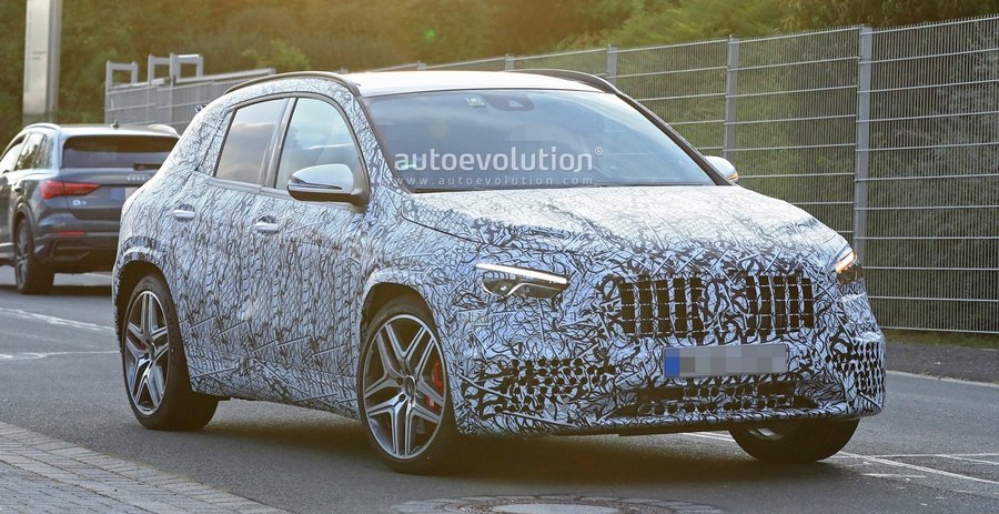 2021 Mercedes-AMG GLA 45 Sounds Muted But Menacing