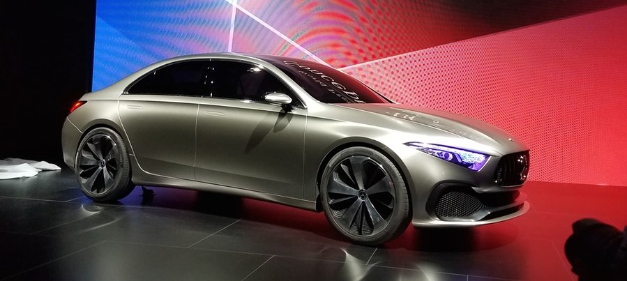 Mercedes Concept A Sedan unveiled