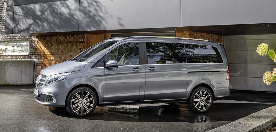 2019 Mercedes V-Class Debuts Refresh With New Engine, Tech