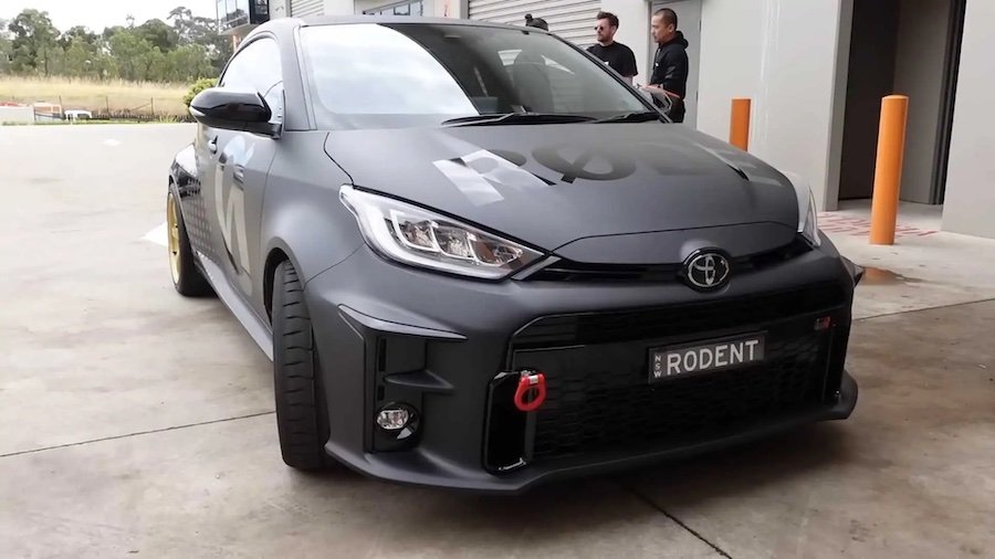 Toyota GR Yaris Has Its Three-Cylinder Engine Tuned To 741 HP
