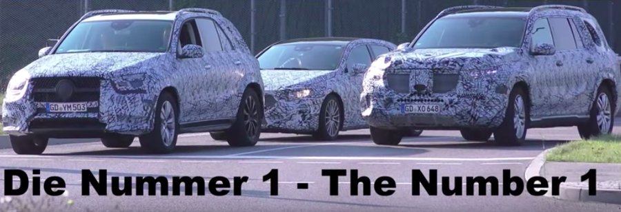 Mercedes GLC Ditches Almost All Camouflage In New Spy Video