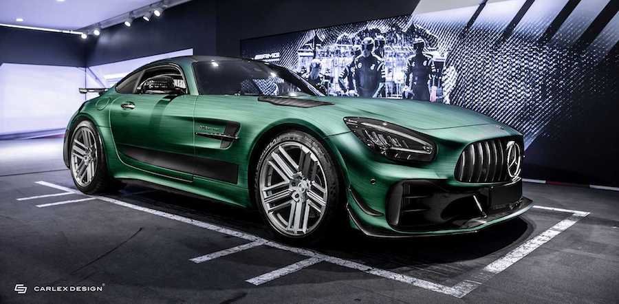Mercedes-AMG GT R Pro By Carlex Design Has Flying Skulls On The Seats