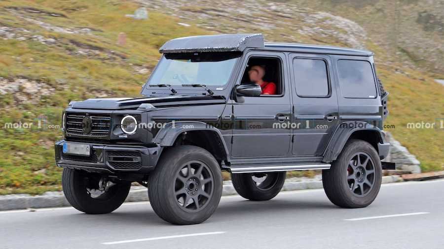 Mercedes G-Class 4x4 Spy Photos Preview Ultimate Off-Roader's Return