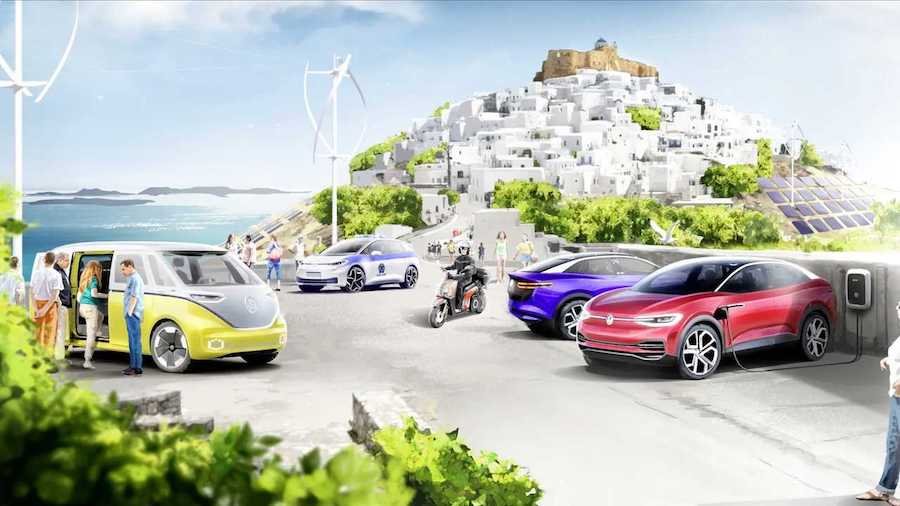 VW Group, Greece Agree Mediterranean Island Ready For EV Revolution