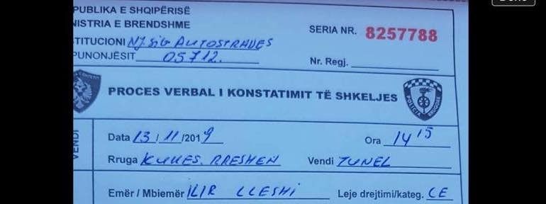 Policia e Sandër Lleshajt “grin” kosovarët në gjoba: 240 mijë lekë për tejkalim shpejtësie (Denoncimi)