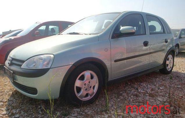 2002' Opel Corsa photo #1