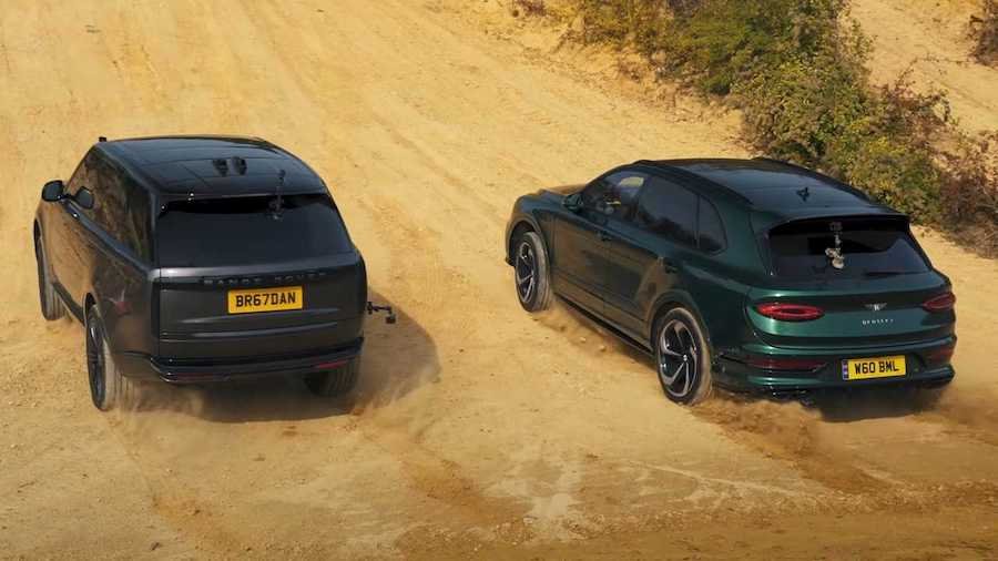 Bentley Bentayga And Range Rover Duel In Pricey Off-Road Battle