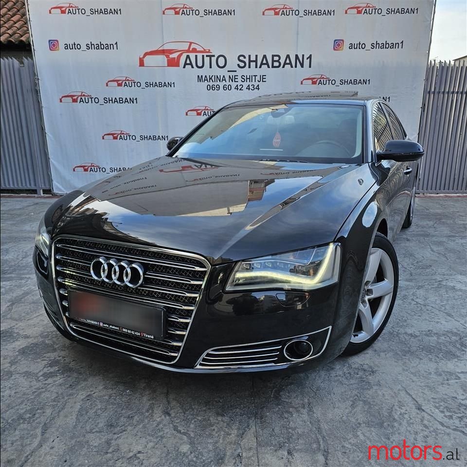 2012' Audi A8 photo #1