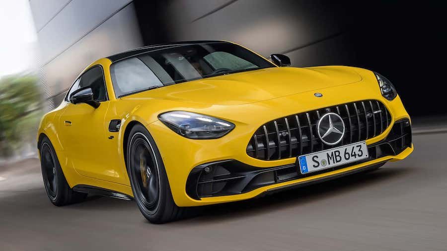 The Mercedes-AMG GT43 Coupe Is a Pricey Four-Cylinder Sports Car